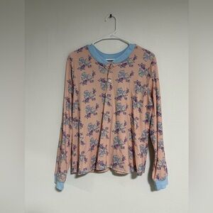 Women’s Loveshack Fancy x Morgan Lane Pajama Top Size XXL NWOT